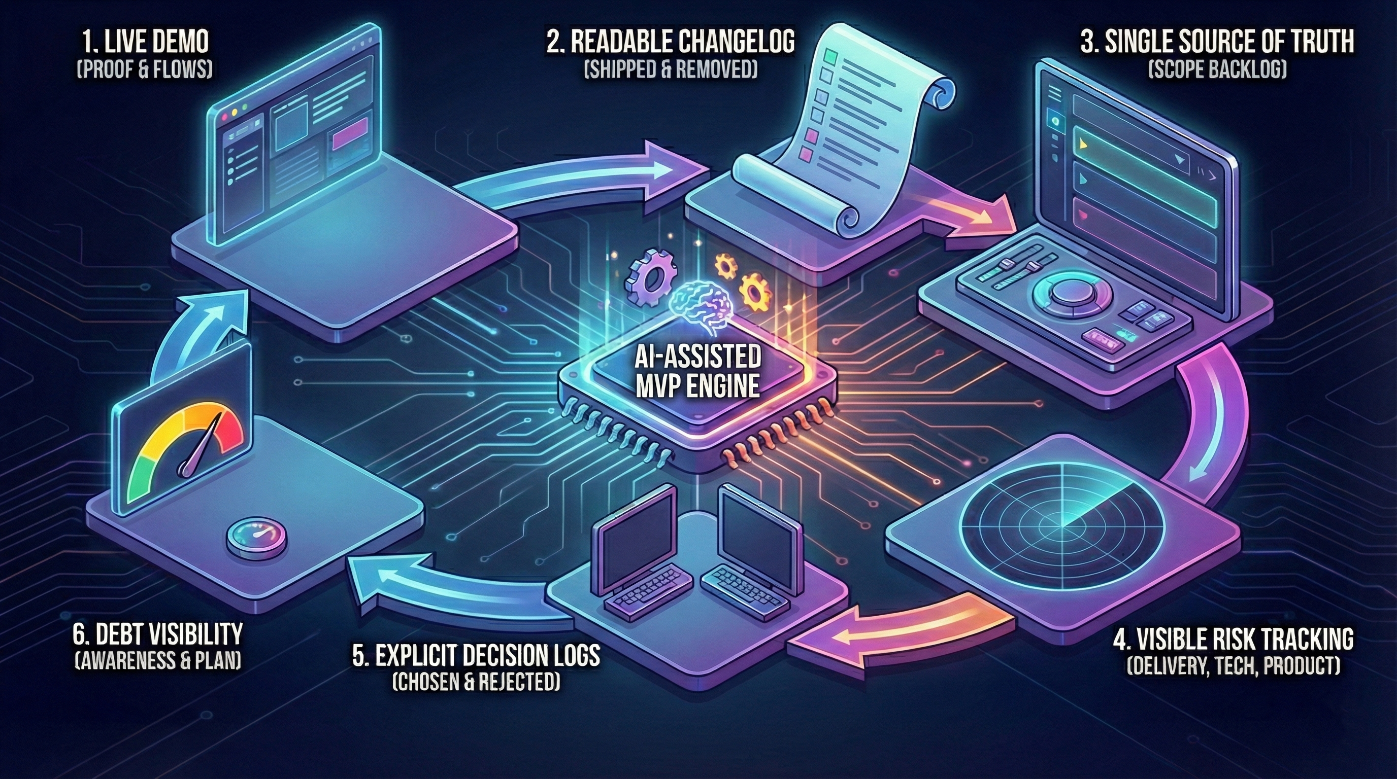 Operational Transparency in AI-Assisted MVP Development (Build Trust 2026)